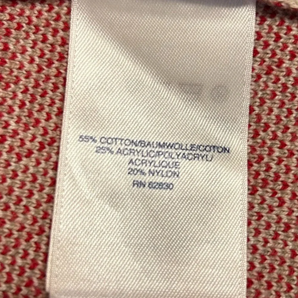 LANDS' END Women's Lofty Coatigan - Birdseye Jacquard - Worn Once - Picture 7 of 12